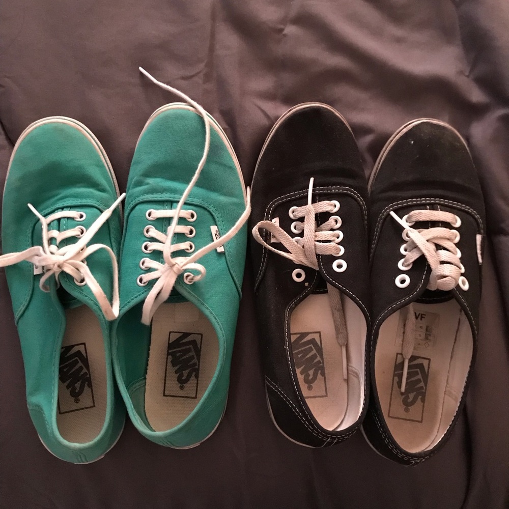 Vans pair of sneakers.